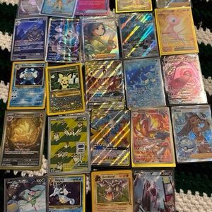 Lot of rare pokemon cards